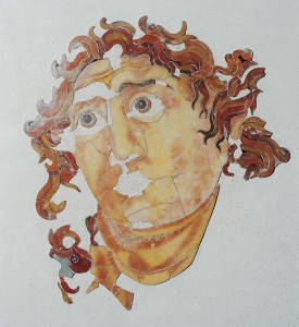 Mitreo  S:Prisca - opus sectile dio Sole